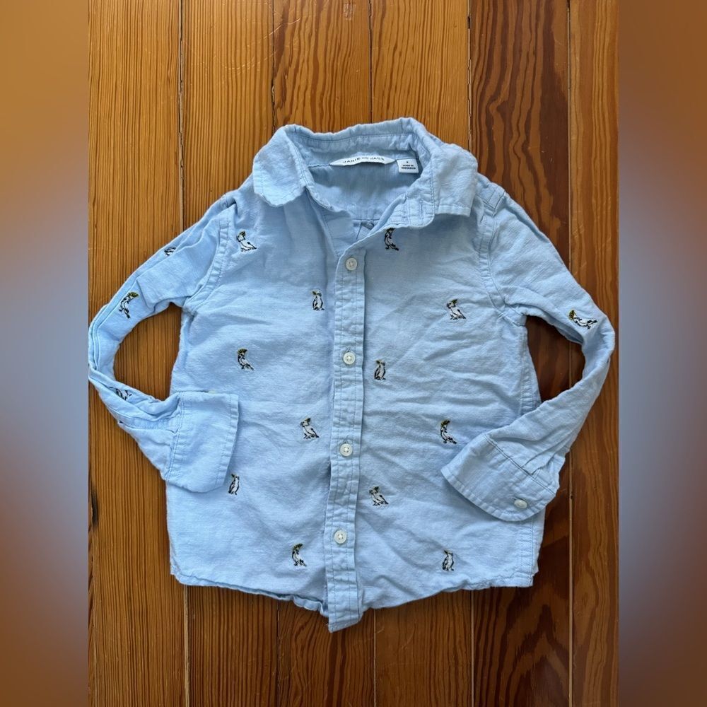 Janie and Jack Button-down Shirt